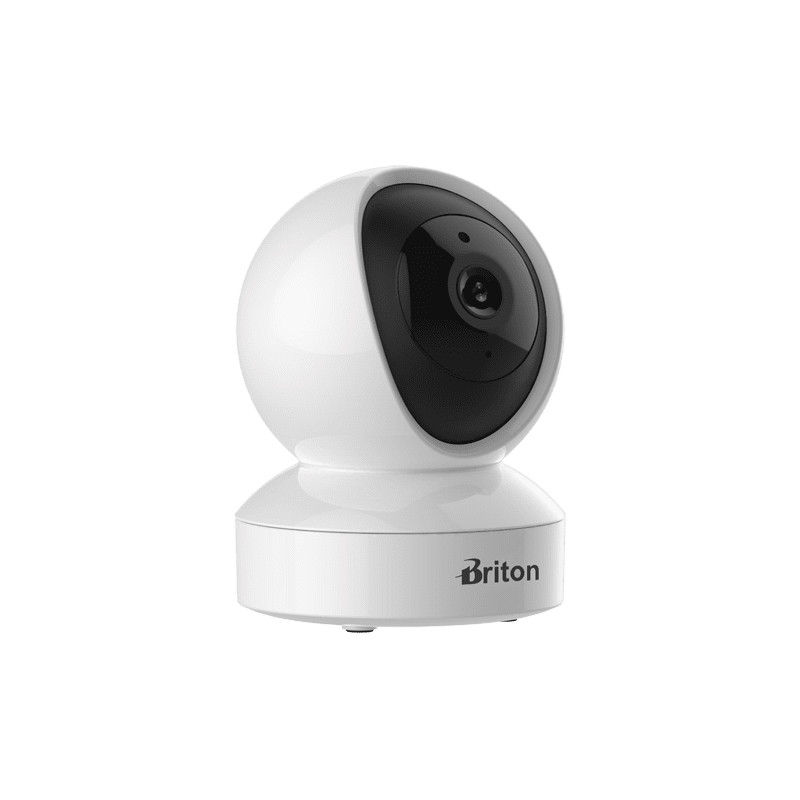 تصویر دوربین بی‌سیم تحت شبکه برایتون مدل IOT-72P8/5 با حسگر CMOS، رزولوشن 2 مگاپیکسل، دید در شب، چرخش Pan و Tilt، تشخیص انسان و گریه، مکالمه دوطرفه، برد IR تا 10 متر و پشتیبانی کارت حافظه تا 256 گیگابایت 